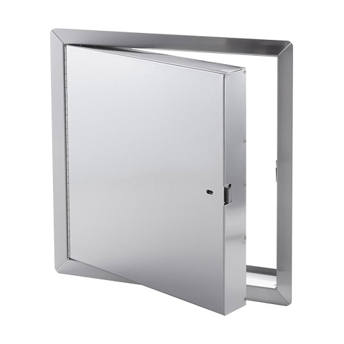 12" x 12" Fire-Rated Insulated Access Door with Flange - Stainless Steel - Cendrex