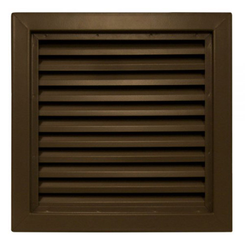 18" x 12" Standard Inverted Y-Blade Bronze Door Louvre - Best