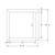 22" x 30" Fire-Rated Insulated Upward Opening Ceiling Door - Cendrex