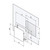 14" x 14" Removable Plastic Access Door - Cendrex