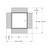 24" x 24" Fire-Rated Uninsulated Access Door with Plaster Flange - Cendrex