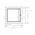 12" x 12" Exterior T-Handle Access Door - Williams Brothers