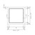 8" x 8" Plastic Multi-Functional Access Door - Williams Brothers