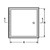 12" x 24" Acoustical Plaster Access Door - Williams Brothers