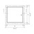 12" x 24" Recessed Drywall Access Door - Williams Brothers