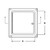 18" x 18" Surface-Mounted Panel Access Door - Williams Brothers