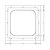 12" x 12" Glass Fiber Reinforced Gypsum Access Panel - Cendrex