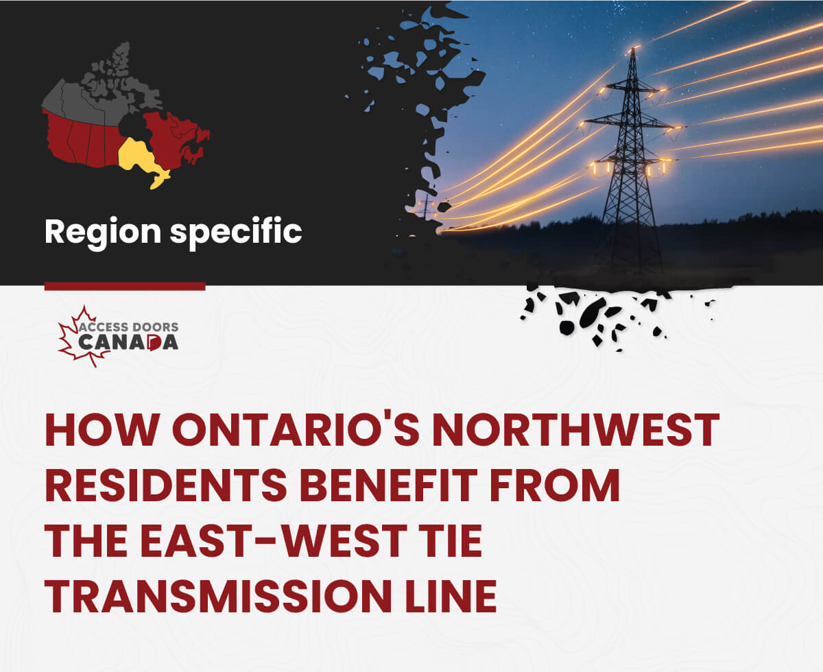 How Ontario's Northwest Residents Benefit from the East-West Tie Transmission Line