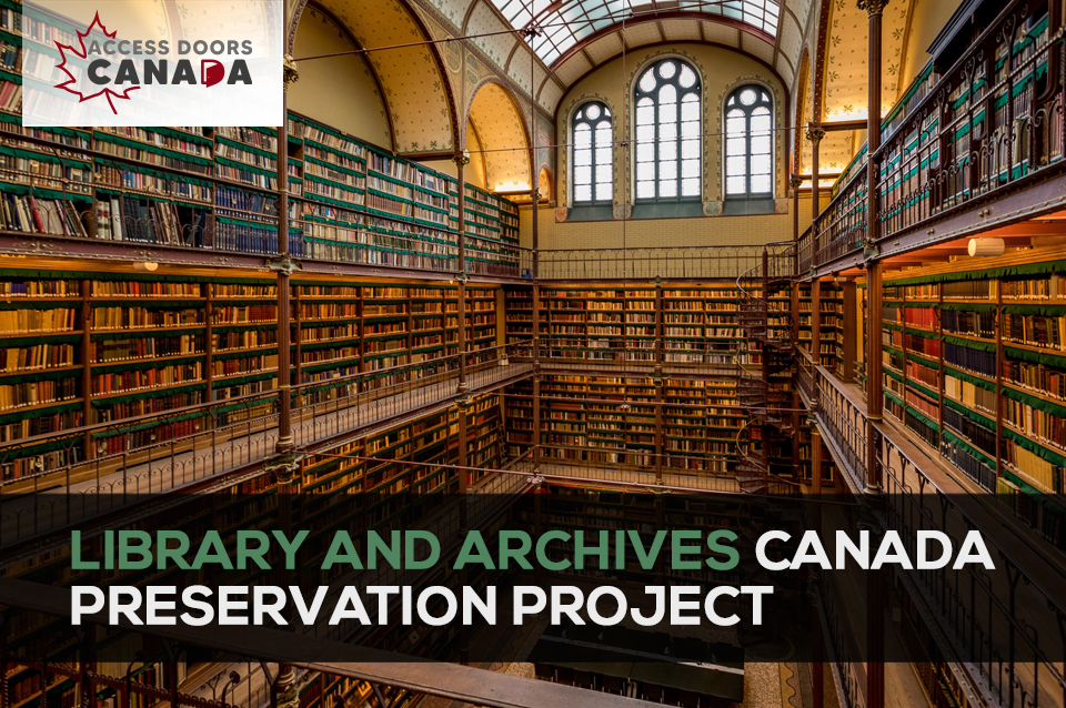 Library and Archives Canada Preservation Project