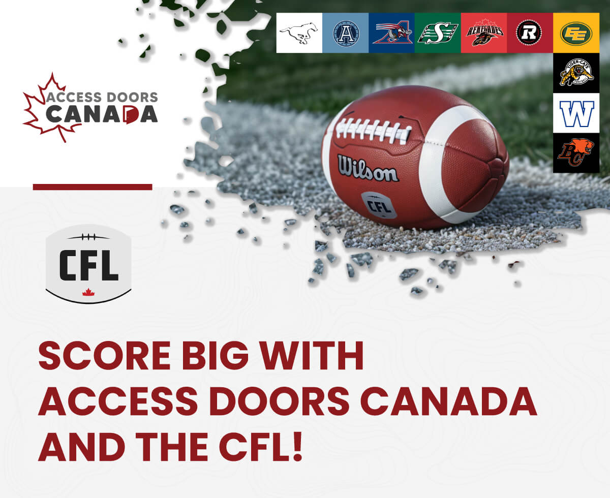 Score Big with Access Doors Canada and the CFL!