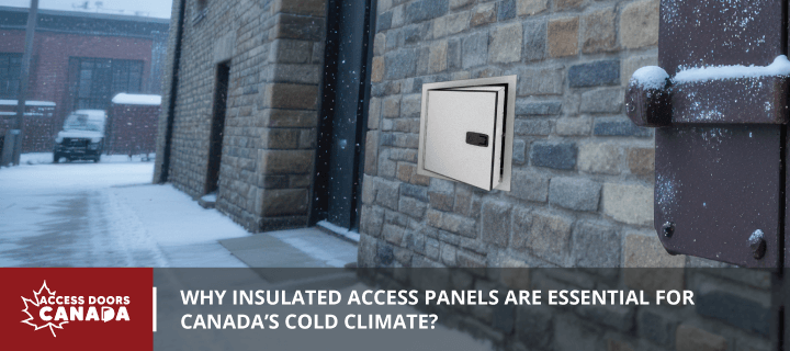 Why Insulated Access Panels Are Essential for Canada’s Cold Climate?