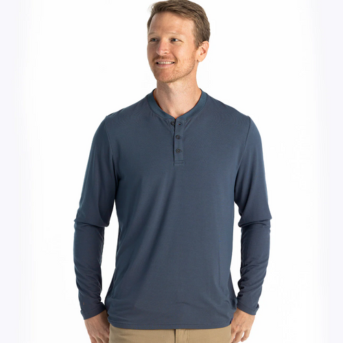 Free Fly men’s bamboo flex henley