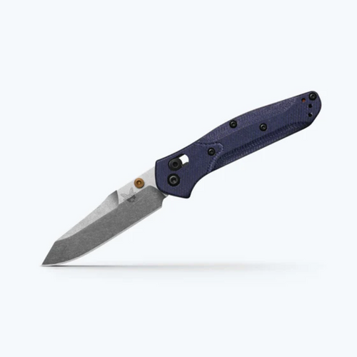 Benchmade Mini Osborne 945-04 denim micarta, M390