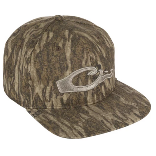 Drake Camo Flat Bill Cap camo snapback