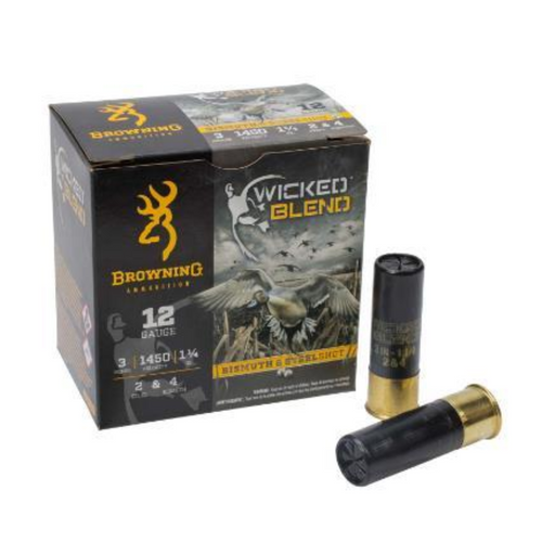 Browning 12 Gauge 3" 1 1/4oz 2+4 Wicked Blend Case