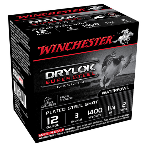 Winchester Drylok 12GA 3in #2 case
