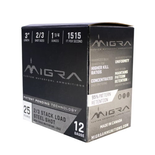Migra 12GA 3" #2/#3 Steel case