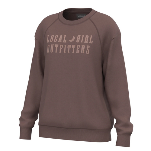 Local Boy Local Girl Moon Crewneck