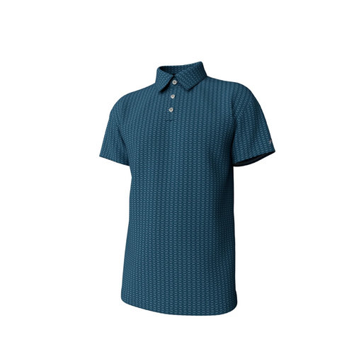 Southern Point Heritage Print Greyton Polo