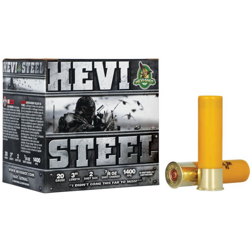 HEVI-Steel 20ga 3" #2 case