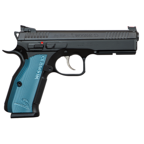 CZ Shadow 2 9mm blue grips