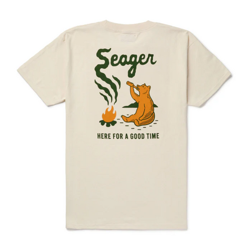 Seager Smokey Cream T-Shirt