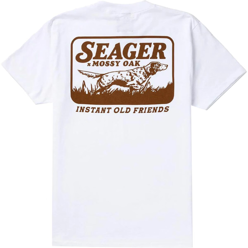 Seager x Mossy Oak Bird Dog white tee White