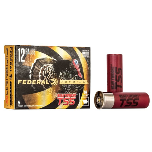 Federal Heavyweight TSS 12 Gauge 3" #9 shotshell box