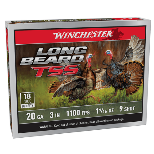 Winchester Long Beard TSS 20 Gauge 3" #9 shotshell box