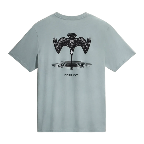 Free Fly Dive Bomb Pocket T-Shirt Ocean Mist