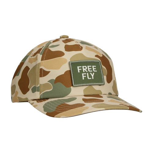 Free Fly Standard Patch Camo Performance Hat Vintage Camo