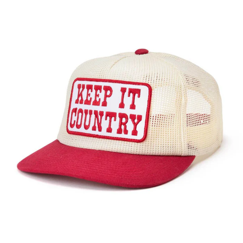 Seager Keep It Country all mesh snapback trucker hat