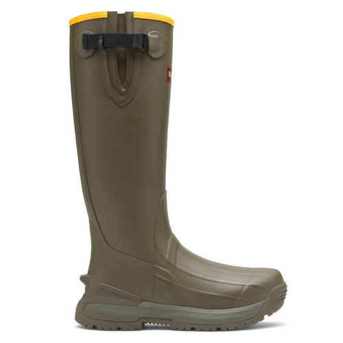 Lacrosse Burly Aero 17 inch dark olive rubber boots