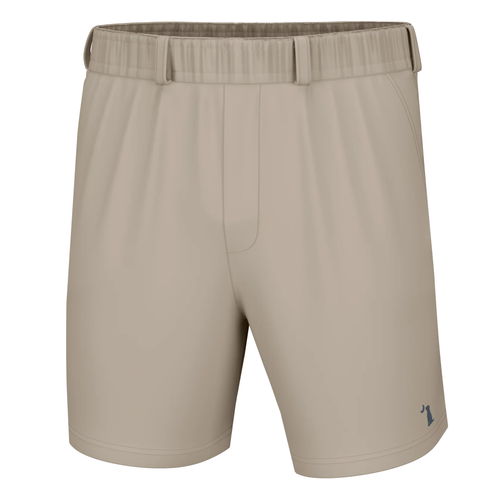 Local Boy 6 inch volley shorts Khaki