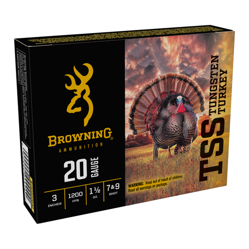 Browning 20 gauge 3 inch TSS tungsten turkey shells