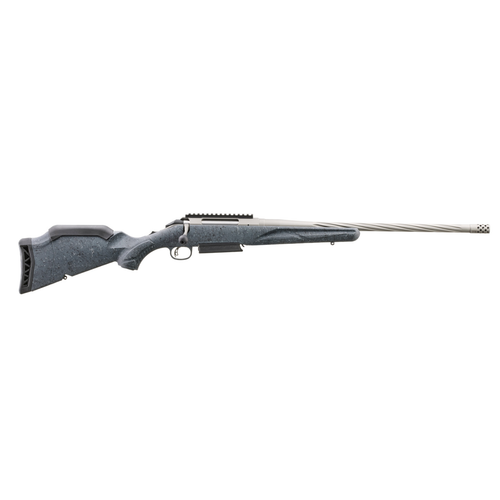 Ruger American Gen II 6.5 PRC grey splatter rifle