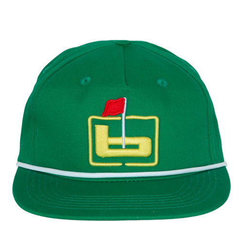 Banded Masters green rope snapback hat