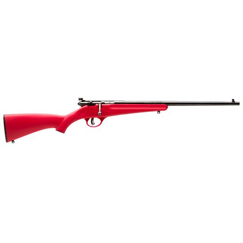 Savage Rascal red 22LR youth bolt action rifle