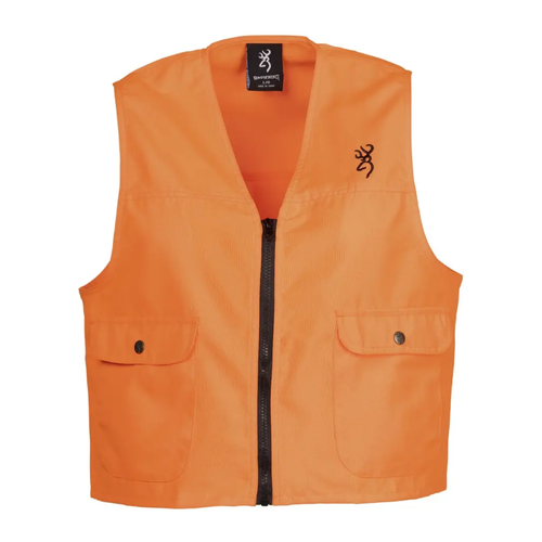 Browning Youth Junior Safety Vest blaze orange