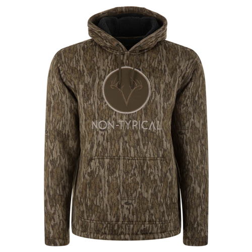 Drake Non-Typical Silencer sherpa fleece hunting hoodie Bottomland