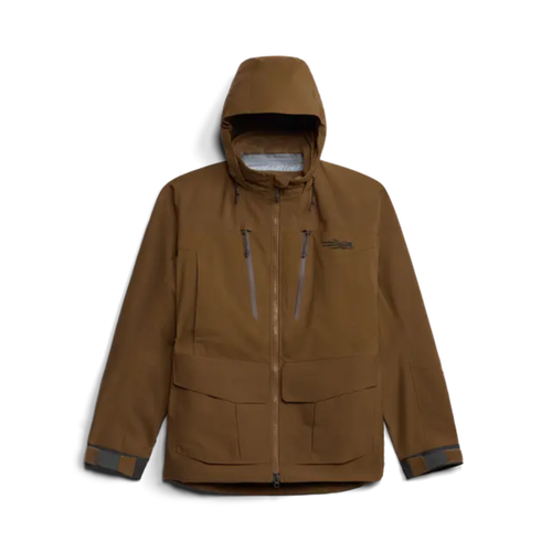 Sitka Hudson Jacket with waterproof GORE-TEX construction and PrimaLoft Gold insulation Cattail Brown