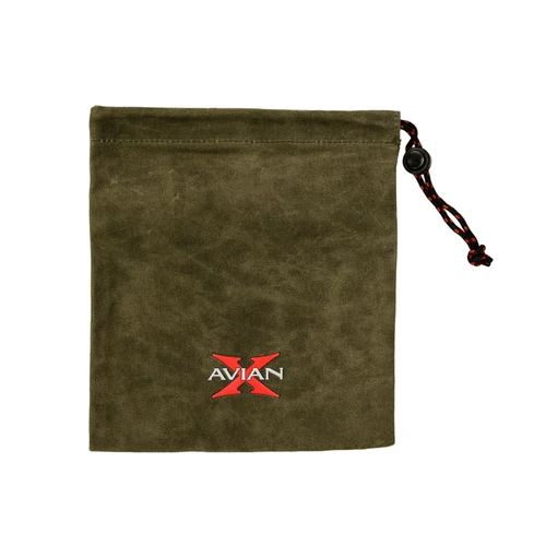Avian-X waxed canvas Shell Bag with drawstring closure for shotgun shell storage