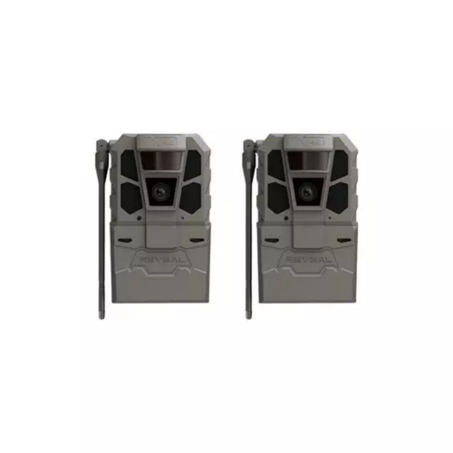 Tactacam REVEAL X 4.0 Cellular Trail Camera 2-Pack with antennas and tree straps