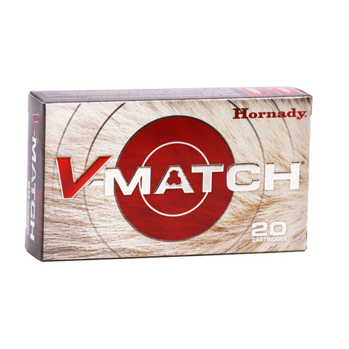 Hornady V-Match 6.5 Creedmoor 100 Grain ELD-VT rifle ammunition