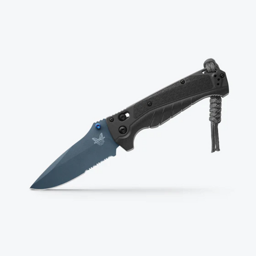 Benchmade Adira 18060SBT-01 titanium handle and black blade