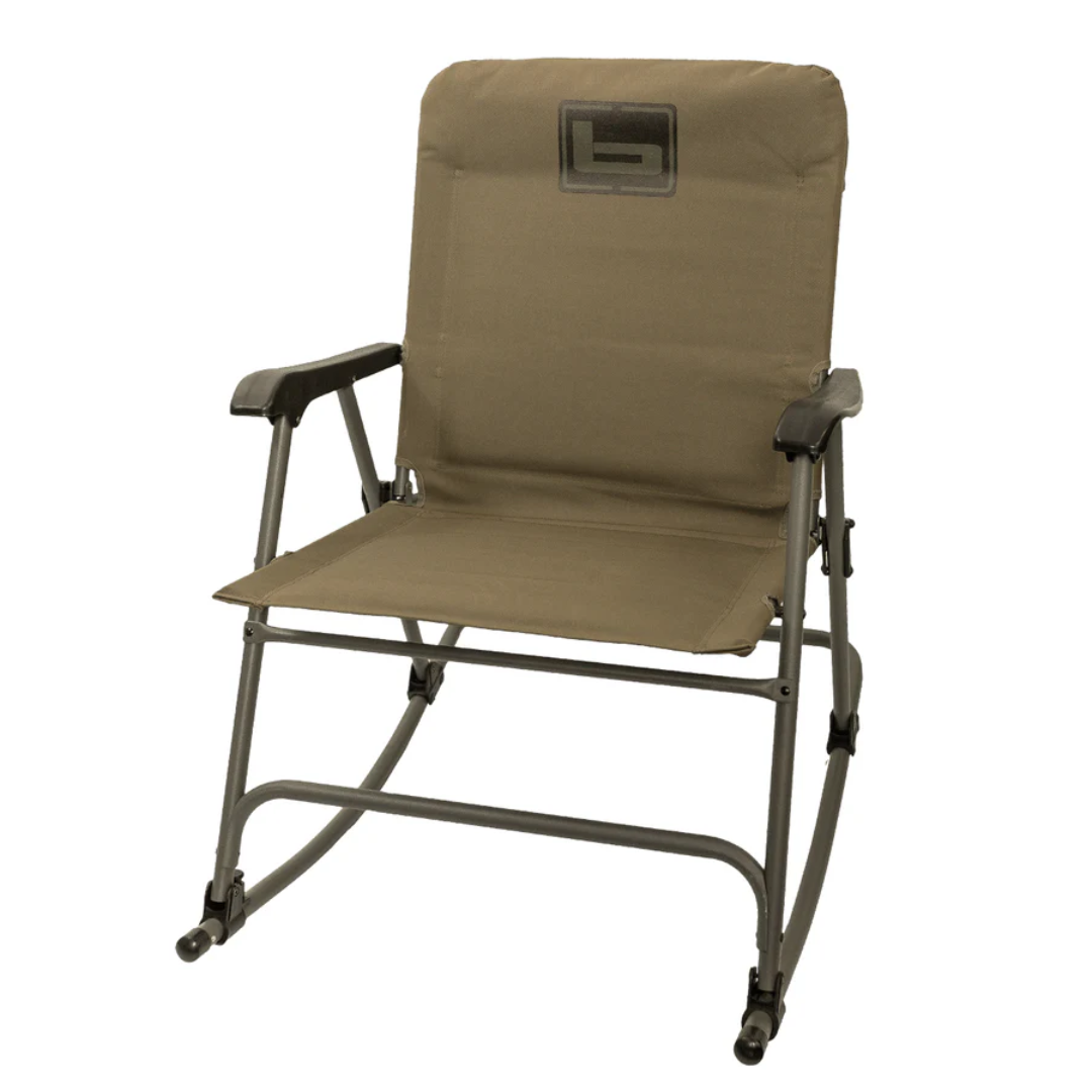 Banded Folding Rocking Chair