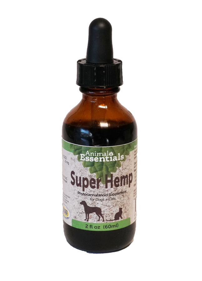 Animal Essentials Super Hemp full spectrum CBD supplement for dogs and cats