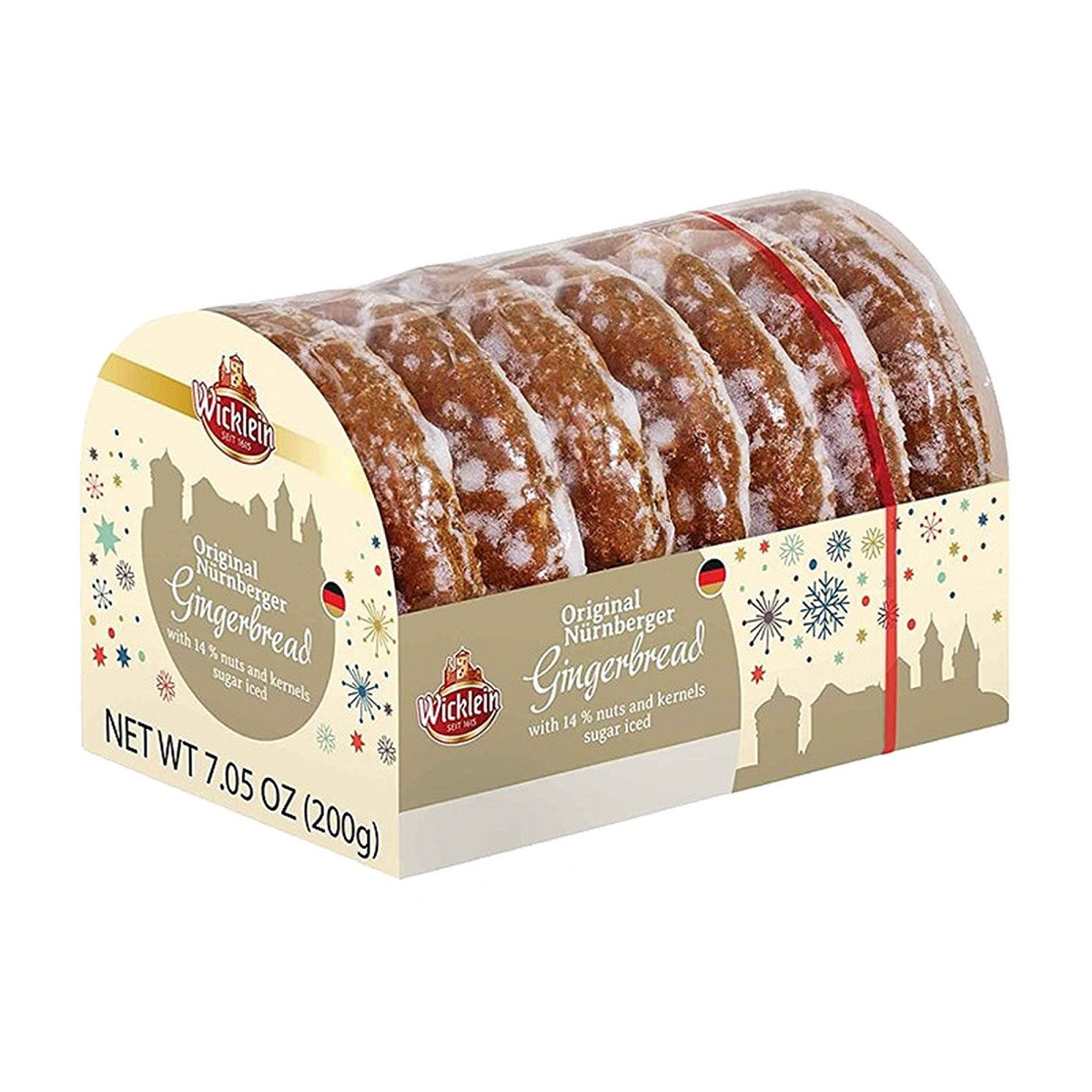 WICKLEIN NURNBERGER LEBKUCHEN GLAZED GINGERBREAD | MARINA MARKET
