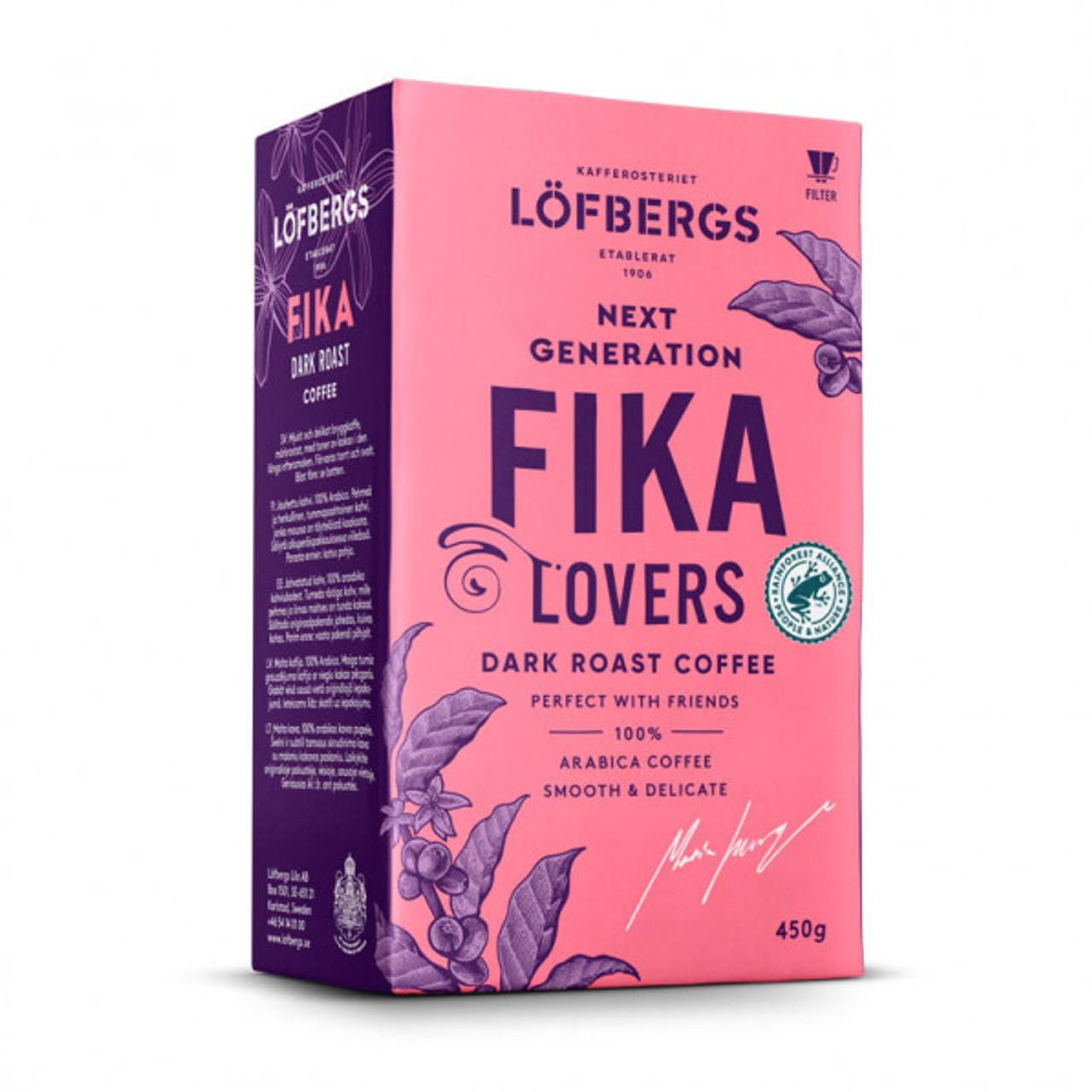 LOFBERGS FIKA DARK ROAST 450g