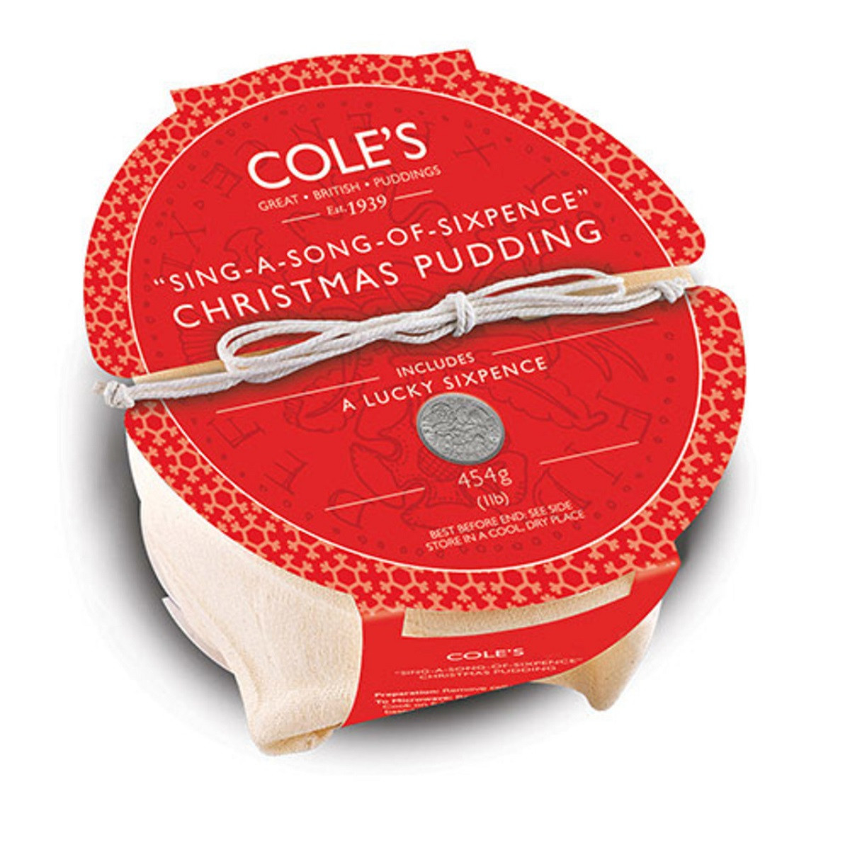 COLE'S SING A SONG OF SIXPENCE CHRISTMAS PUDDING | MARINA MARKET